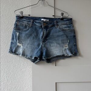 Women’s Distressed Denim Shorts
